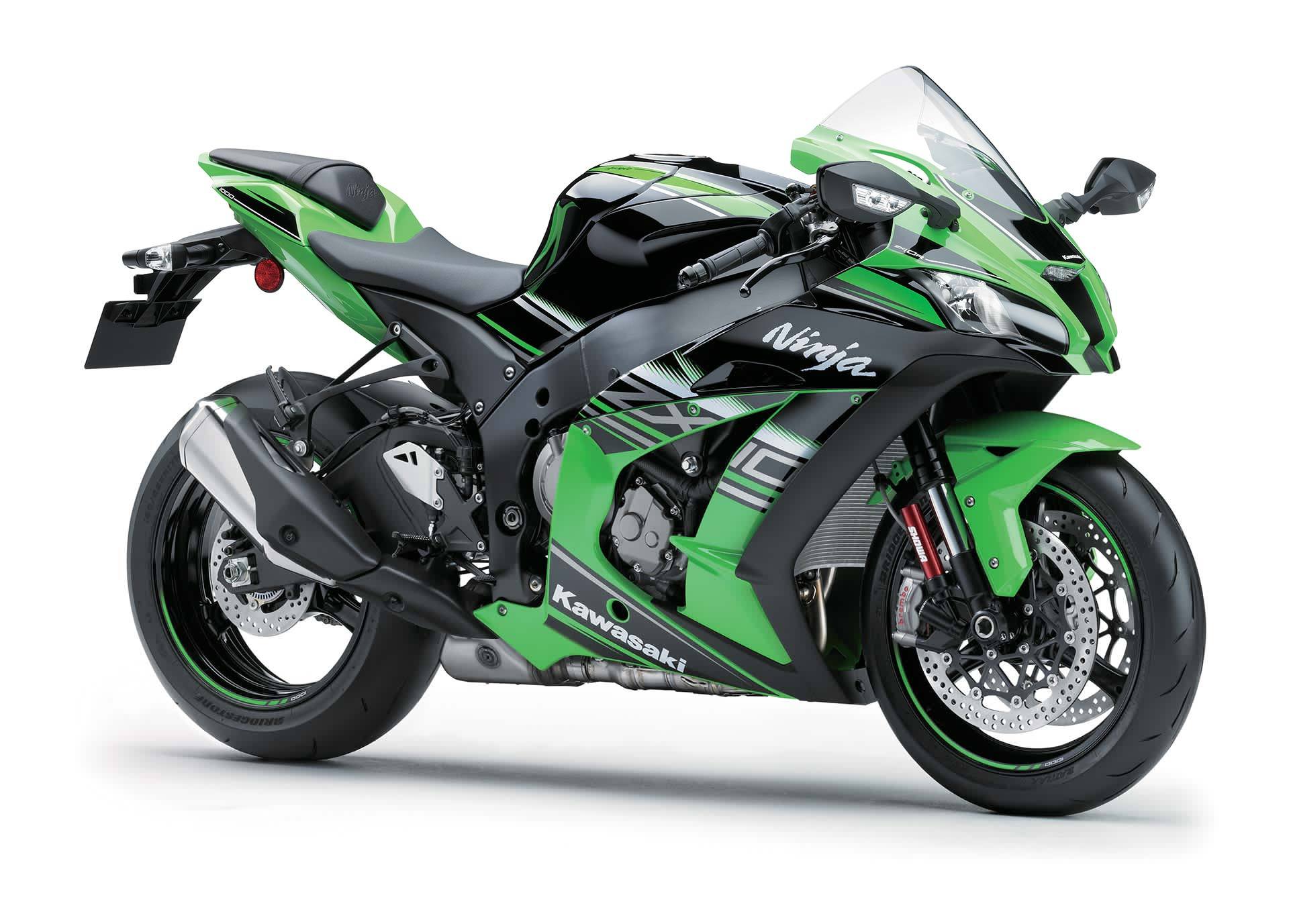 經典kawasaki綠，搭配紅色前叉氣瓶