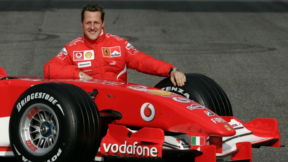 舒馬克(Michael Schumacher)曾經蟬聯五次世界冠軍，讓他成為了歷史上最偉大的車手之一