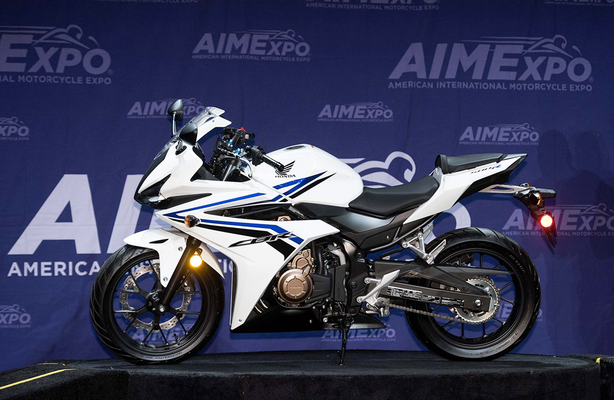 美國舉行的AIMExpo新款HONDA CBR500R首次登場
