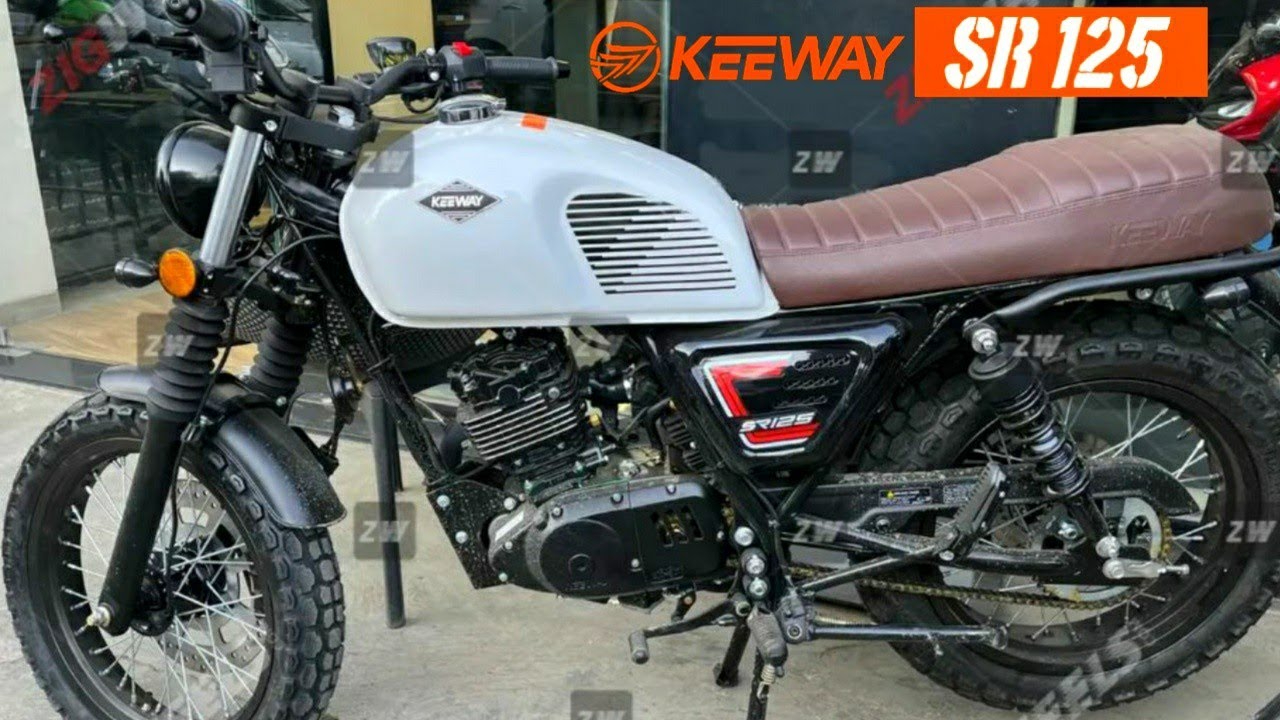 Keeway SR125擁有平易近人的特質,絕對是新手良伴