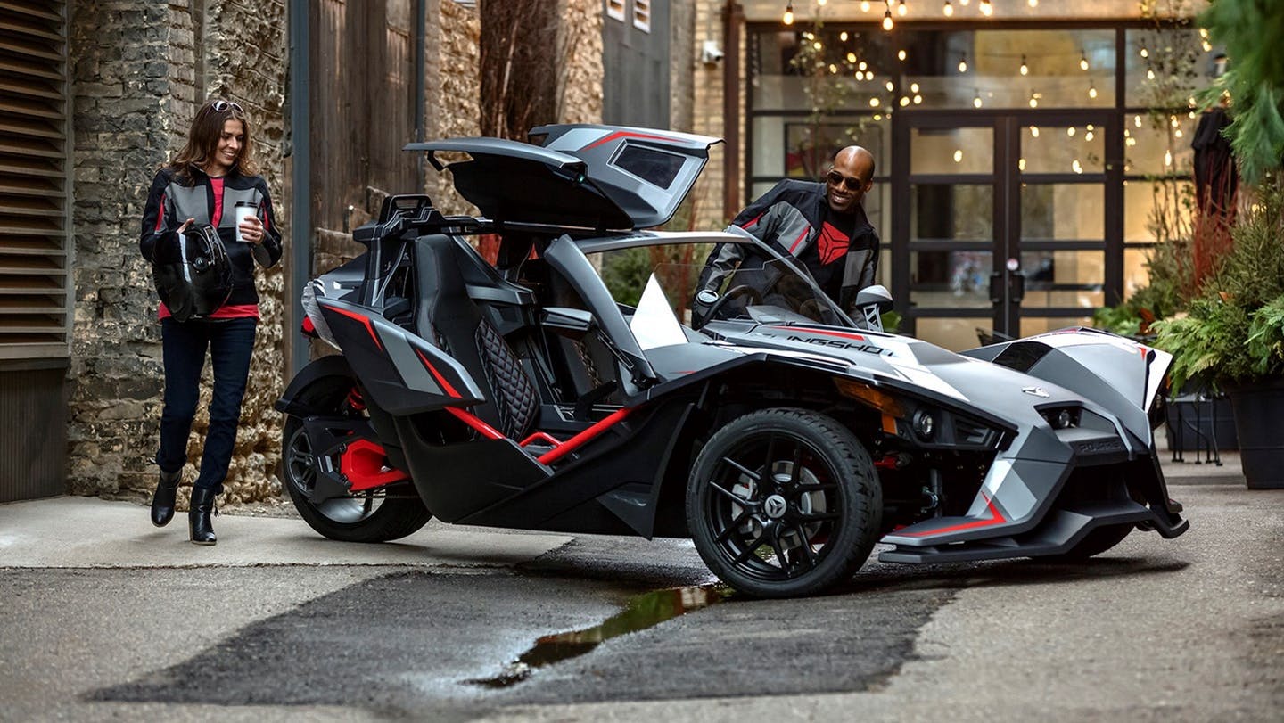 Polaris Slingshot獨特的造型真的令人過目難忘