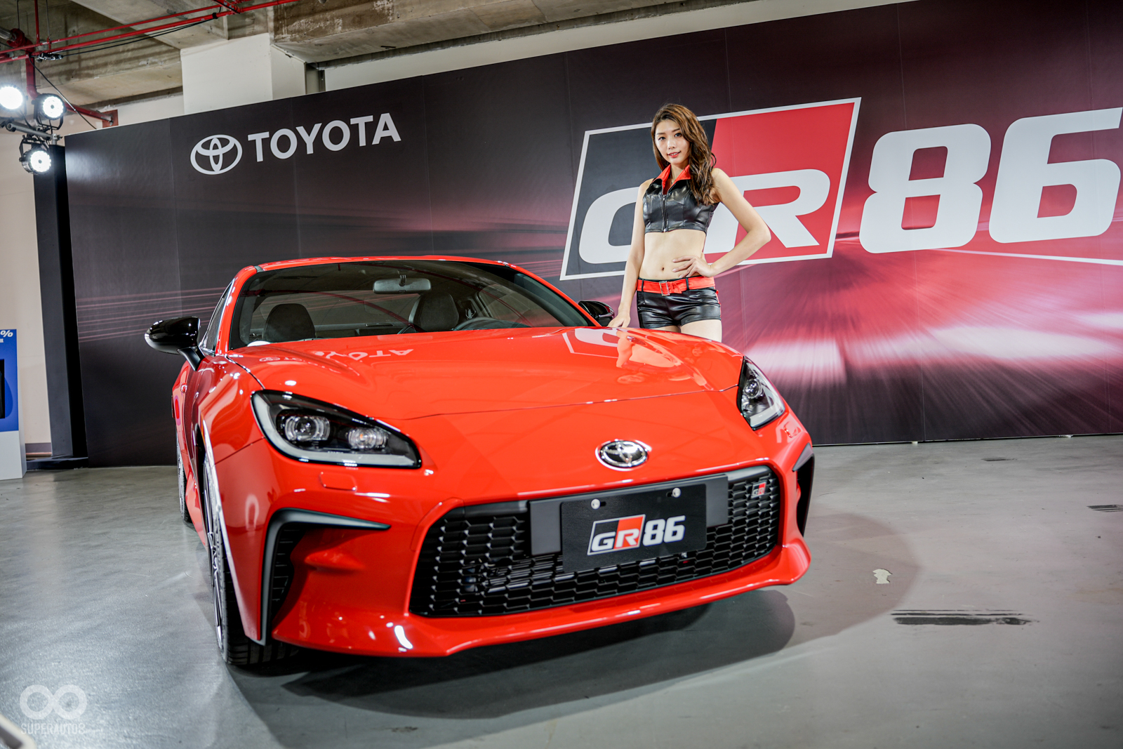 TOYOTA今日在台中麗寶賽車場舉辦GR 86上市發表會