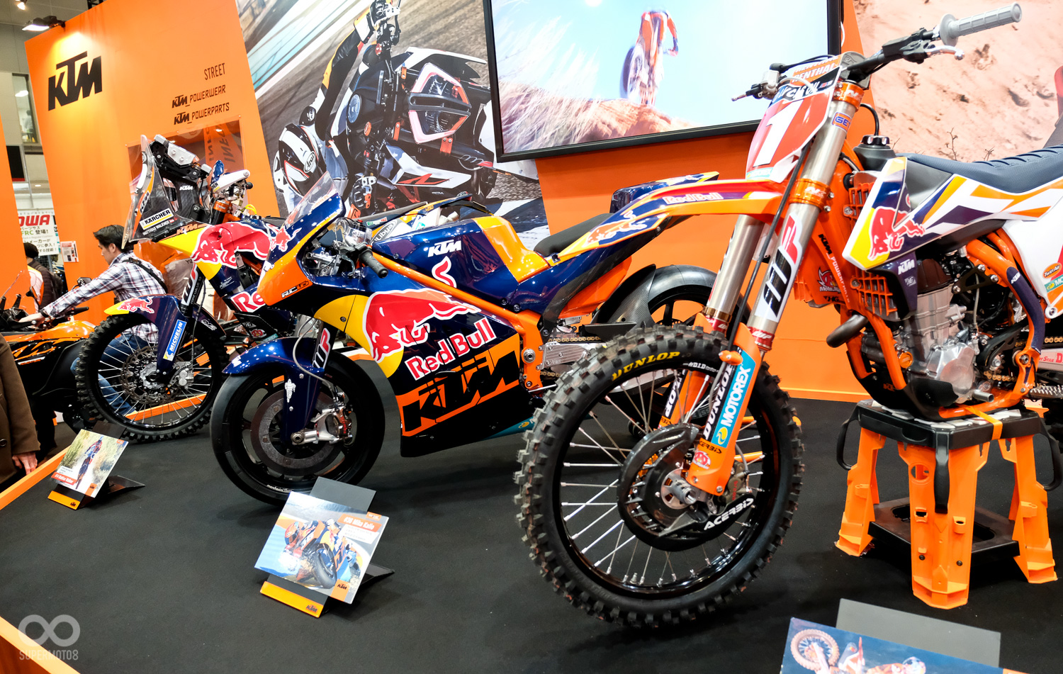 以賽事起家的KTM，征戰於各領域的賽車依舊是焦點