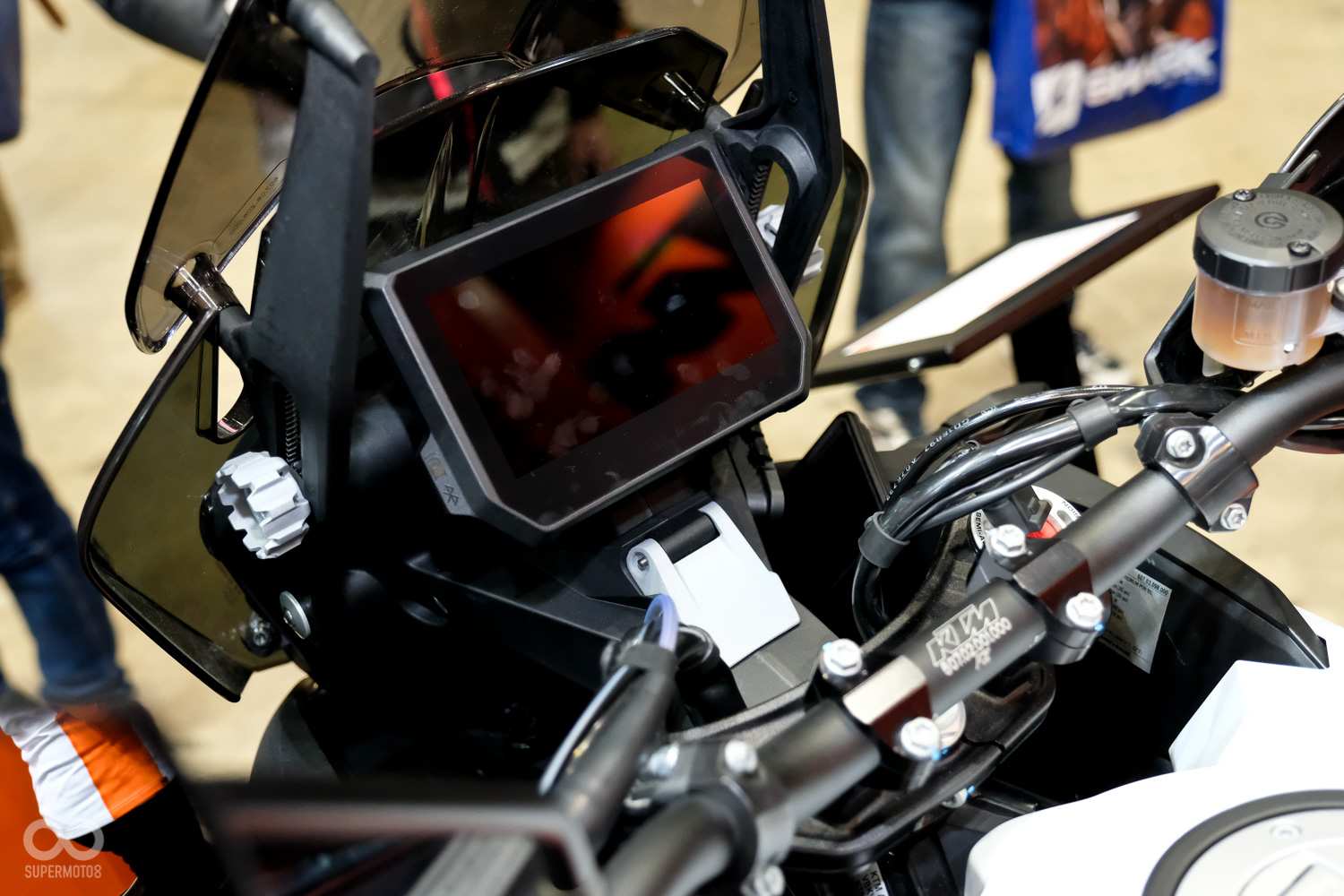 KTM的多工巨獸1290 SUPER ADVENTURE S／R也都到達了現場