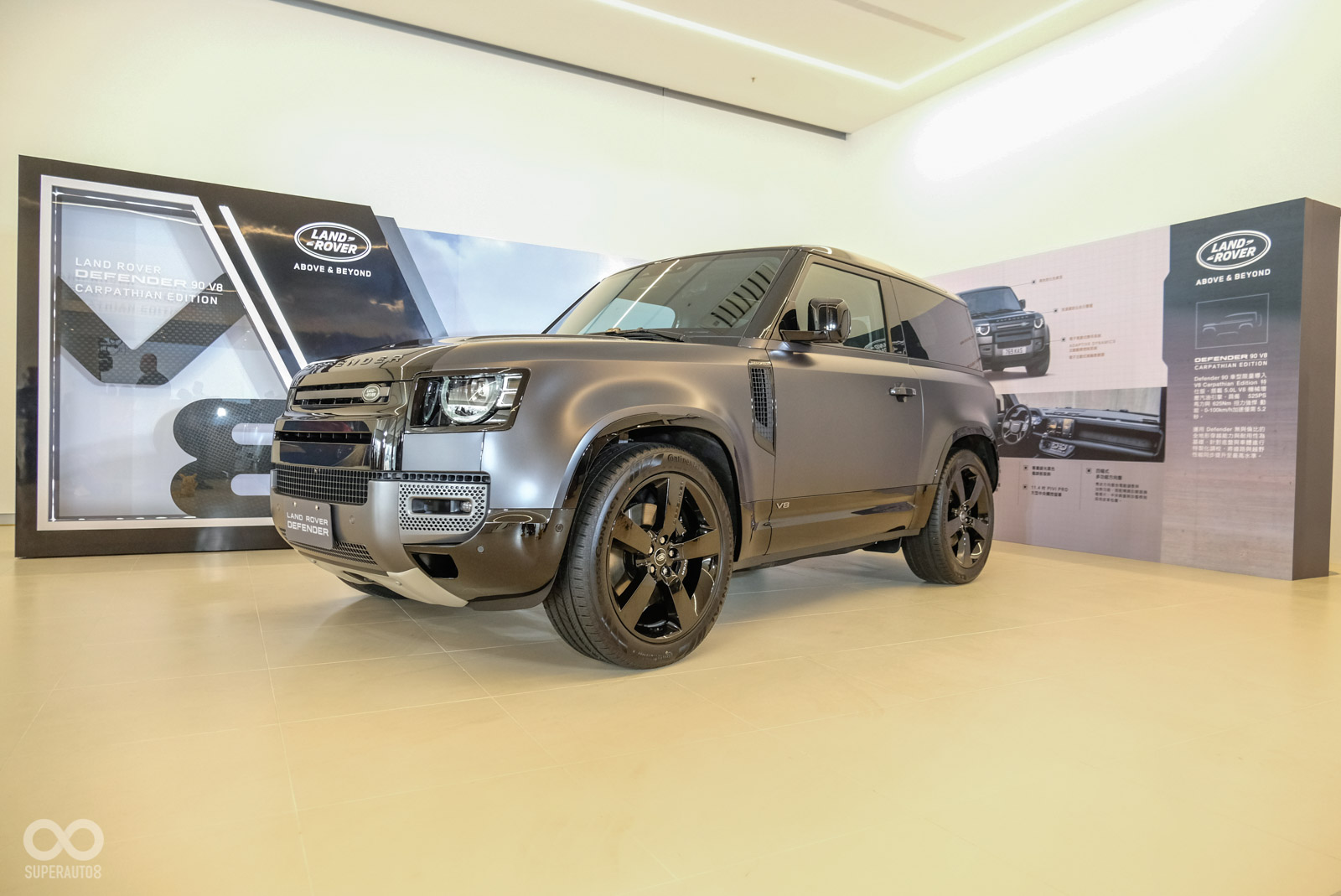 Land Rover Defneder 90 V8 Carpathian Edition特仕版正式在台上市，開出較預售價更低的641萬元建議售價