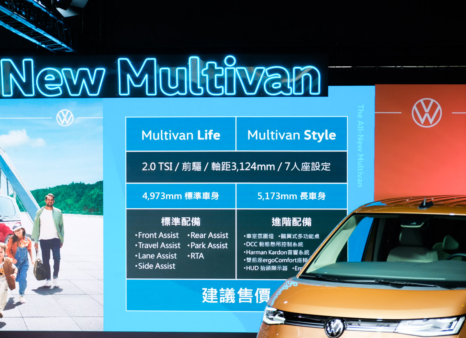 Life/Style兩版本,車長與配備皆有差異