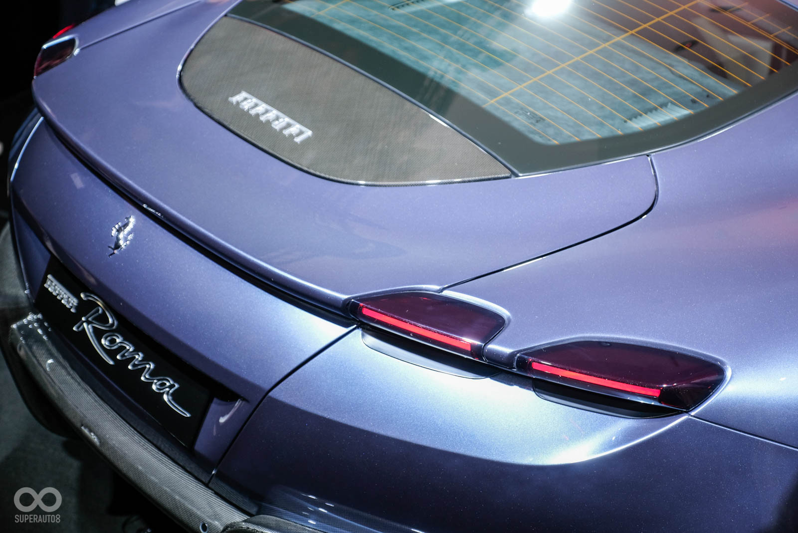 Ferrari Roma外型以圓潤、優雅為主