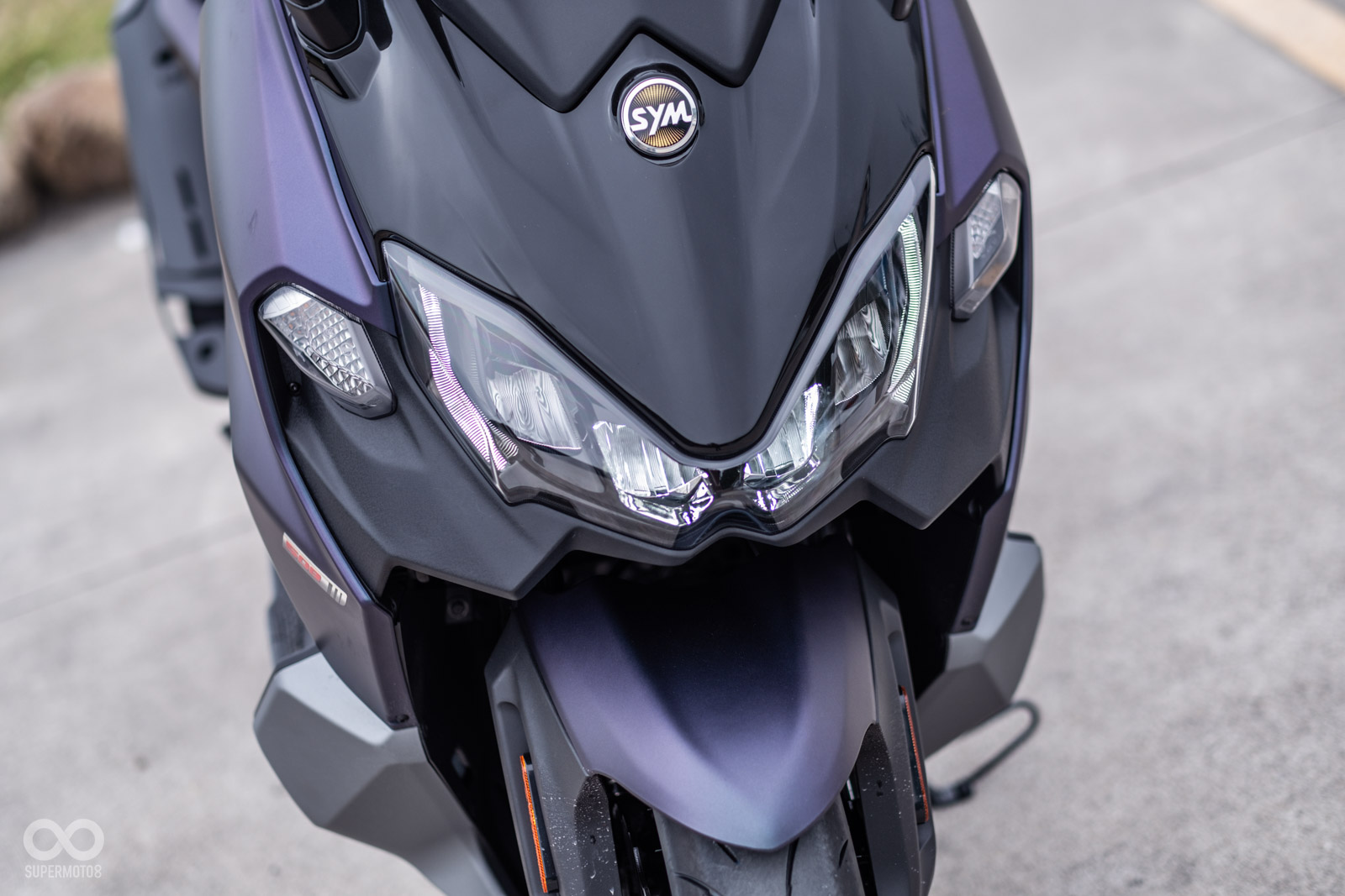 外觀造型沒有太多改變，新加入變色龍烤漆、508銘牌和TCS字樣