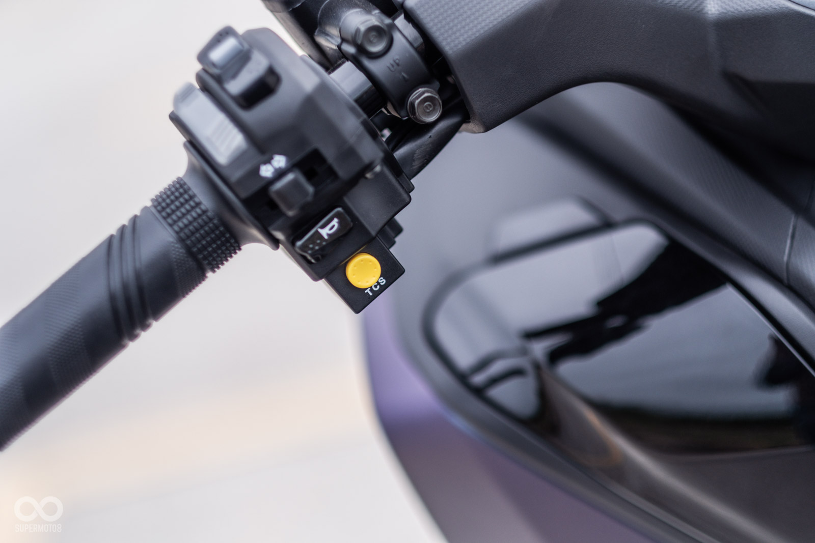 左手開關下方新增一個TCS開關