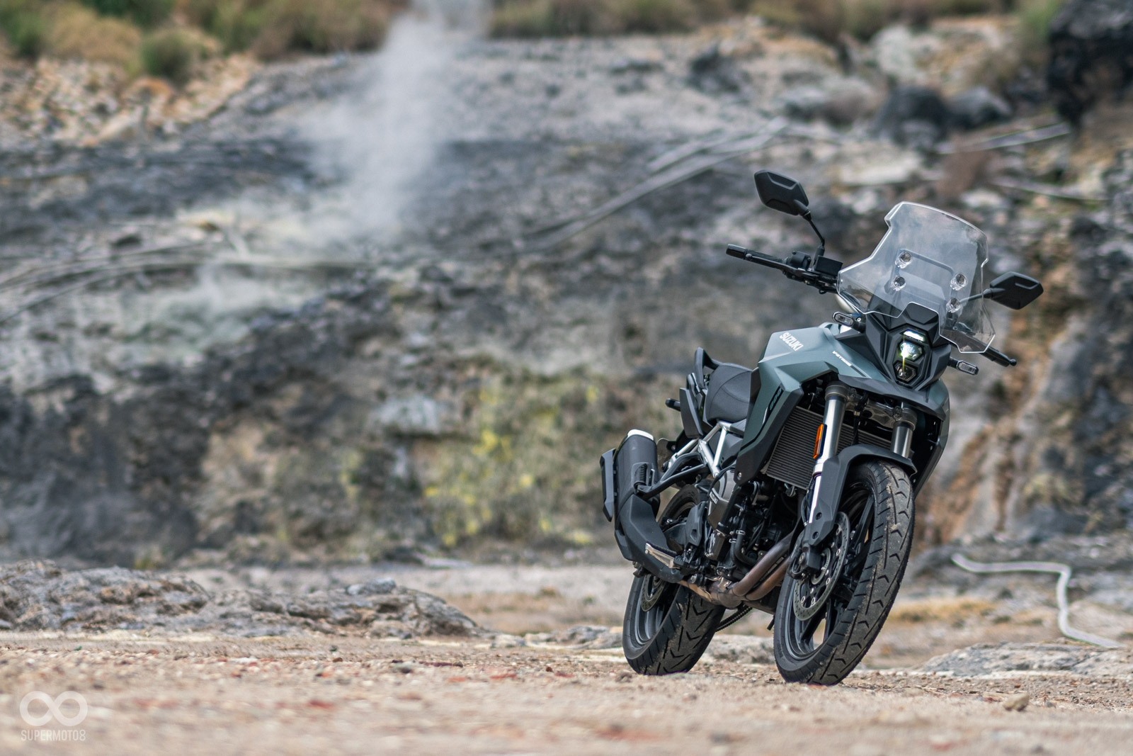 前方風鏡三段可調、但須工具調整