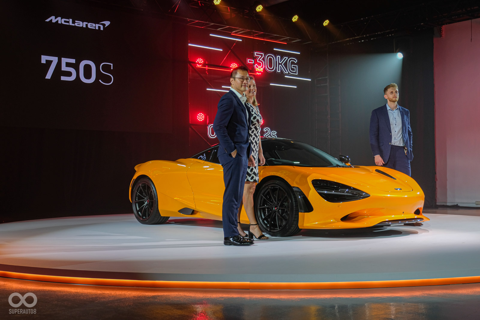 台灣作為亞太市場McLaren 750S發表首站