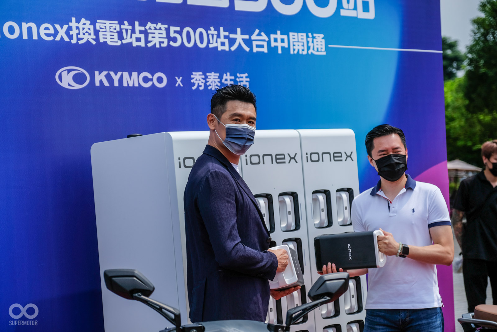 KYMCO董事長柯勝峯也親臨現場