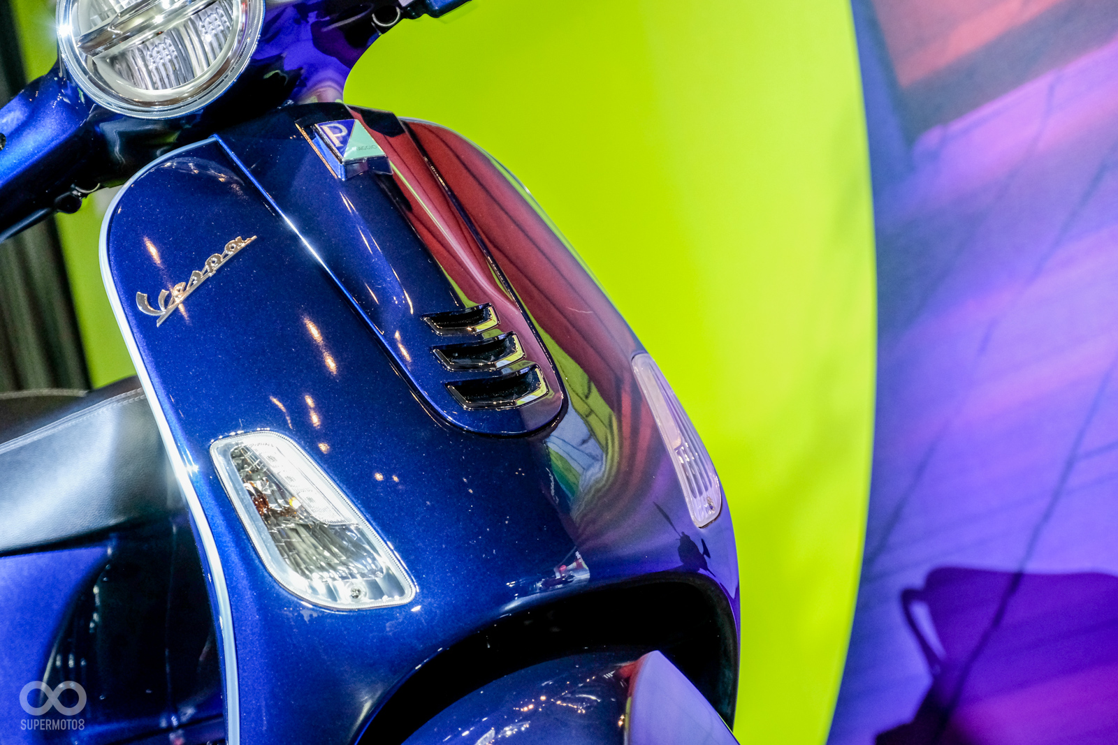 LX 125 i-get FL頭燈採用LED燈組