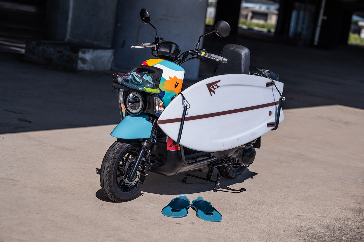 搭配鎖點和配件之後，甚至裝載衝浪板也不成問題