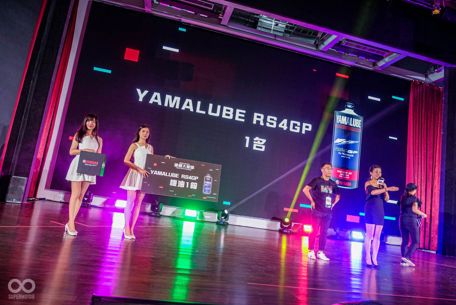 除了享受美味的佳餚之外，Yamaha也提供了多達200多樣的禮品要給車友們抽獎帶回家