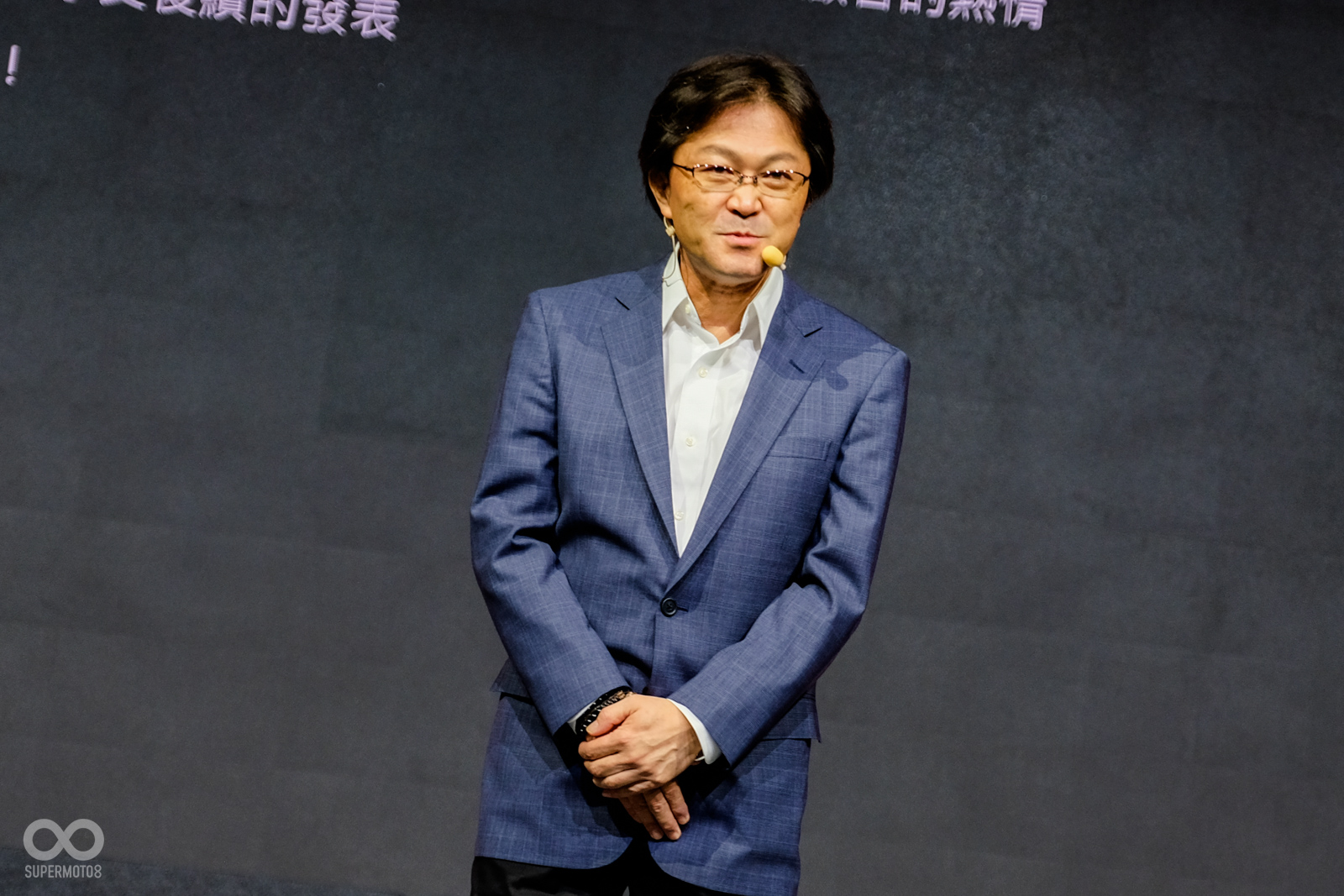 本日的發表會也由五月剛就任的小川真司總經理來站台發表