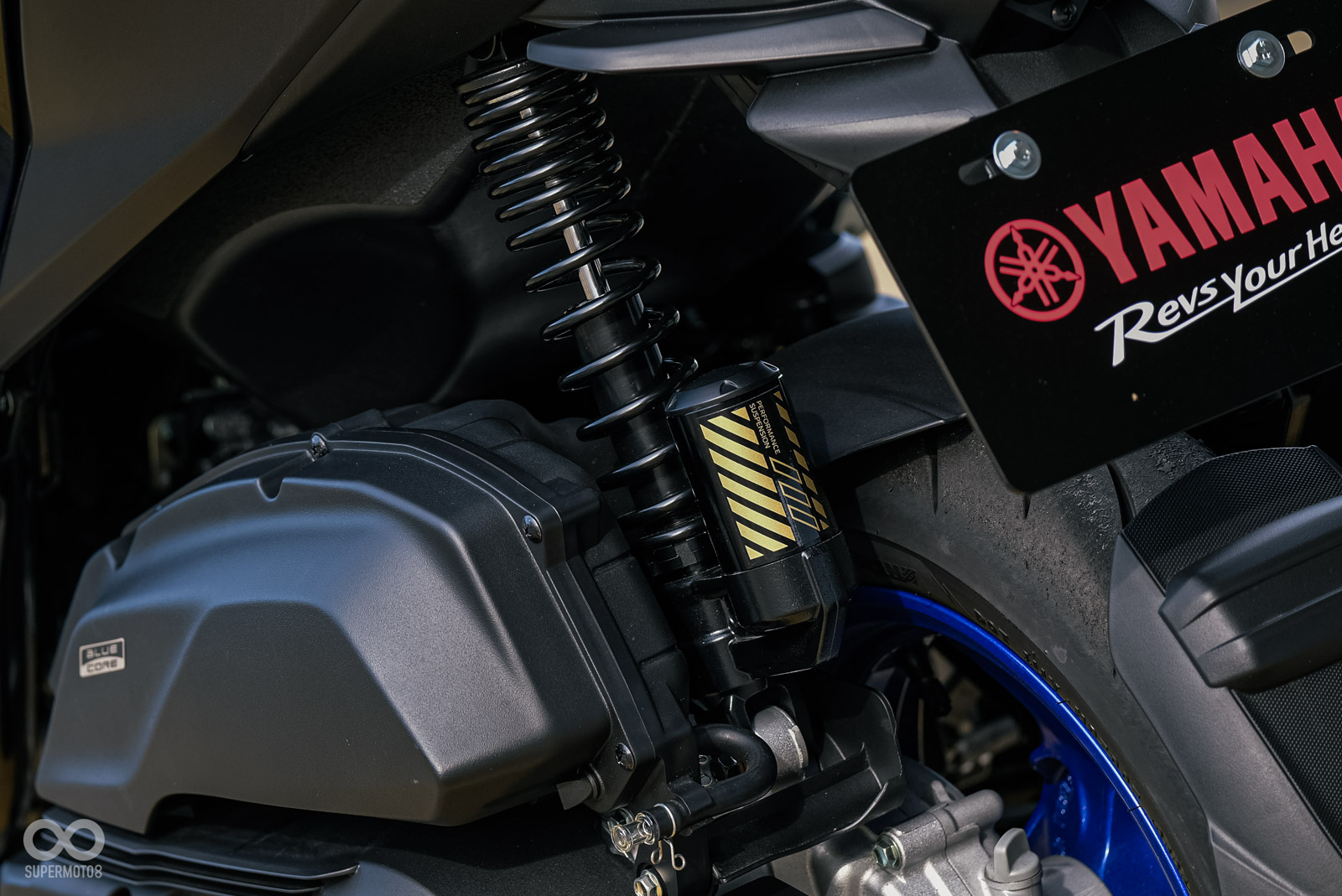 155版本專屬掛瓶 無段預載可調避震器