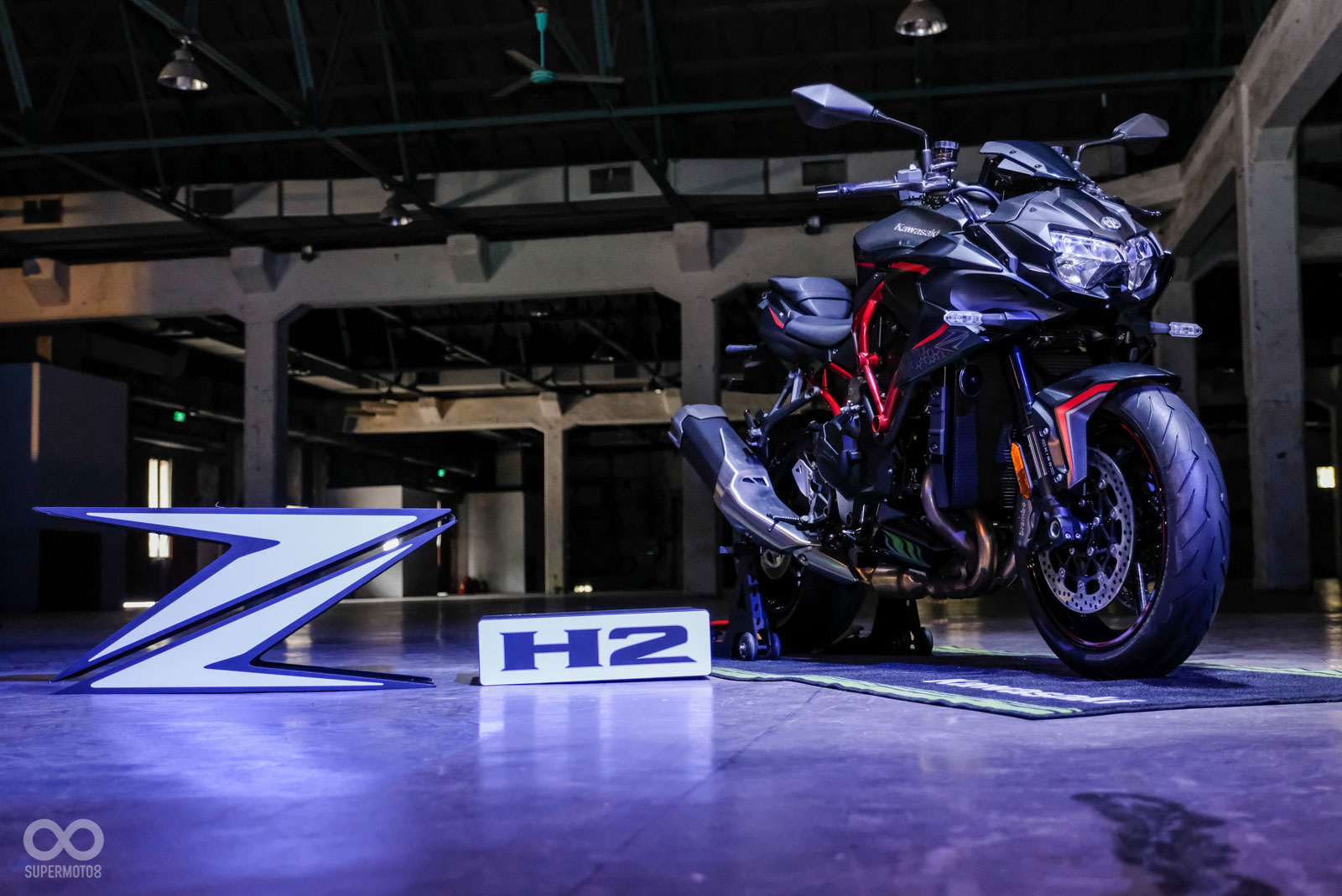 今日發表會尚未宣布Z H2的正式售價,但台灣川崎表示未來絕對會引進Z H2