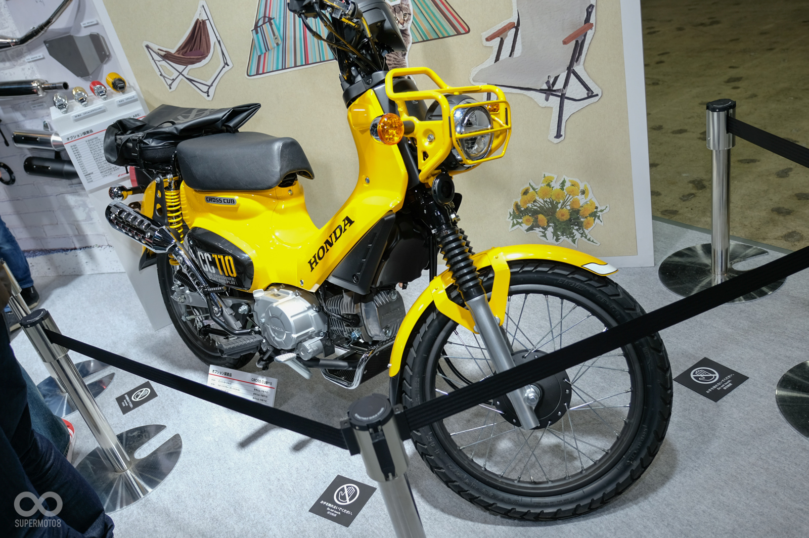 CROSS CUB為全球暢銷一億台的HONDA CUB衍生車系