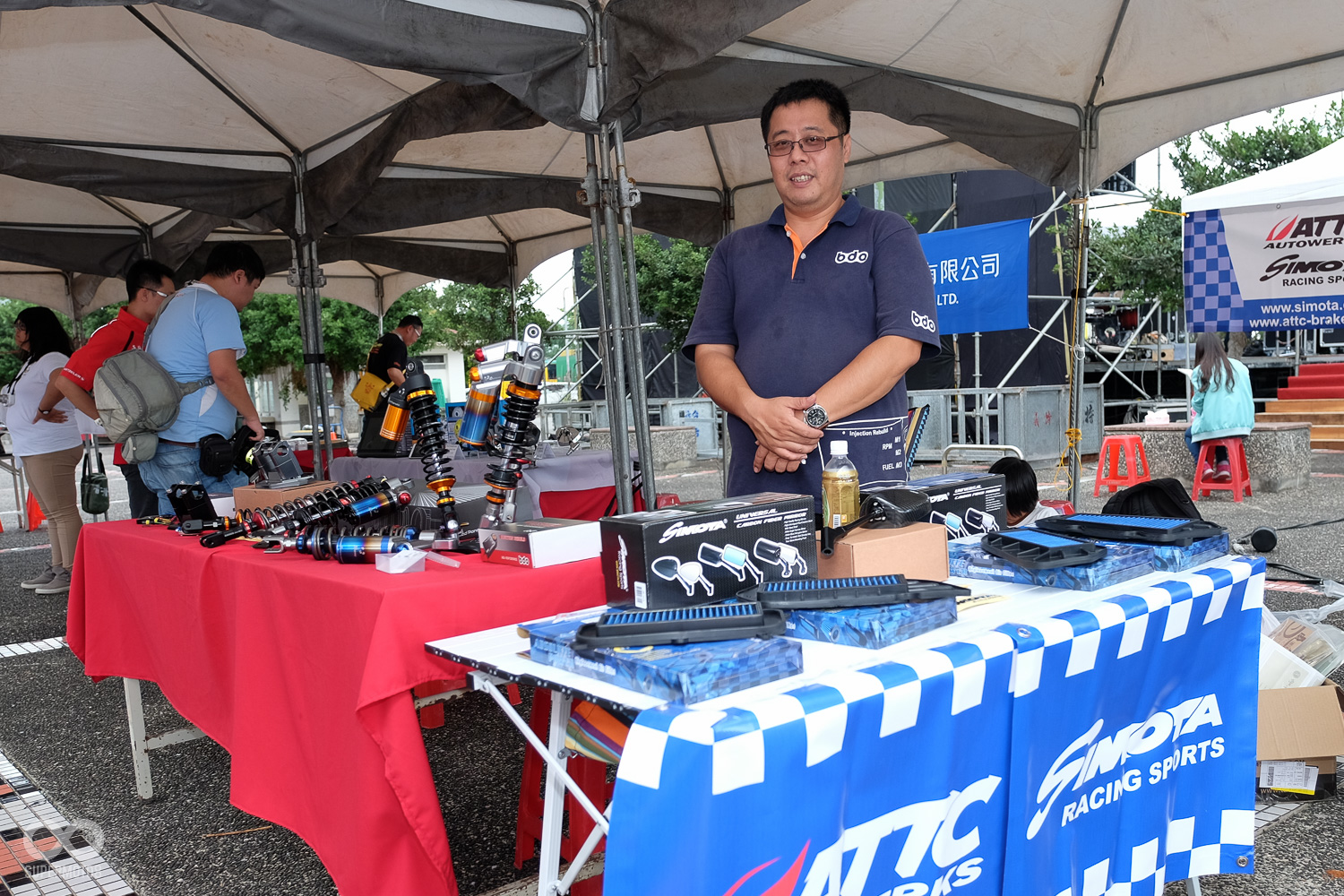 非常有名的SIMOTA高流量空濾也是由千力摩所代理