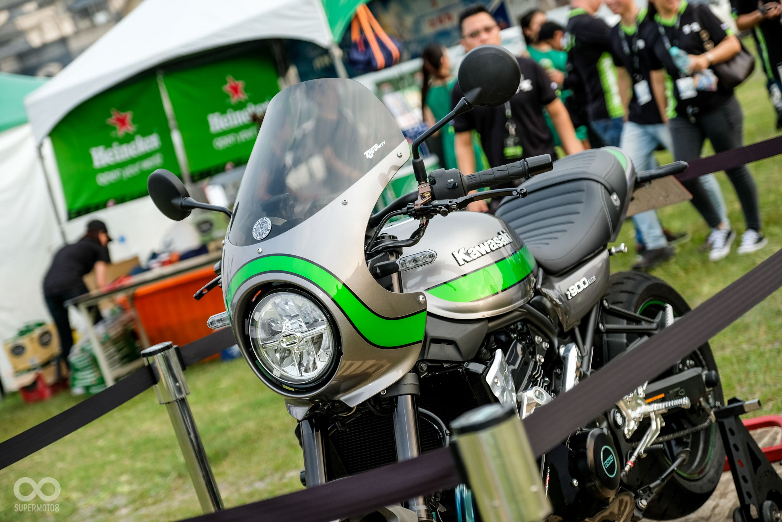 Z900RS改裝票選活動也在現場進行投票
