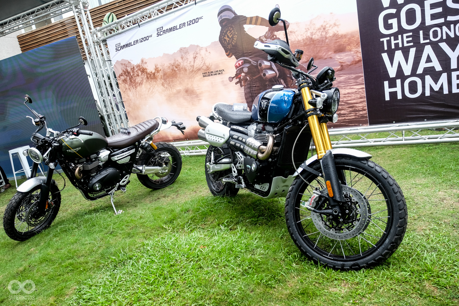 Triumph Scrambler 1200 XC/XE目前有引進台灣販售,建議售價84.8萬元起