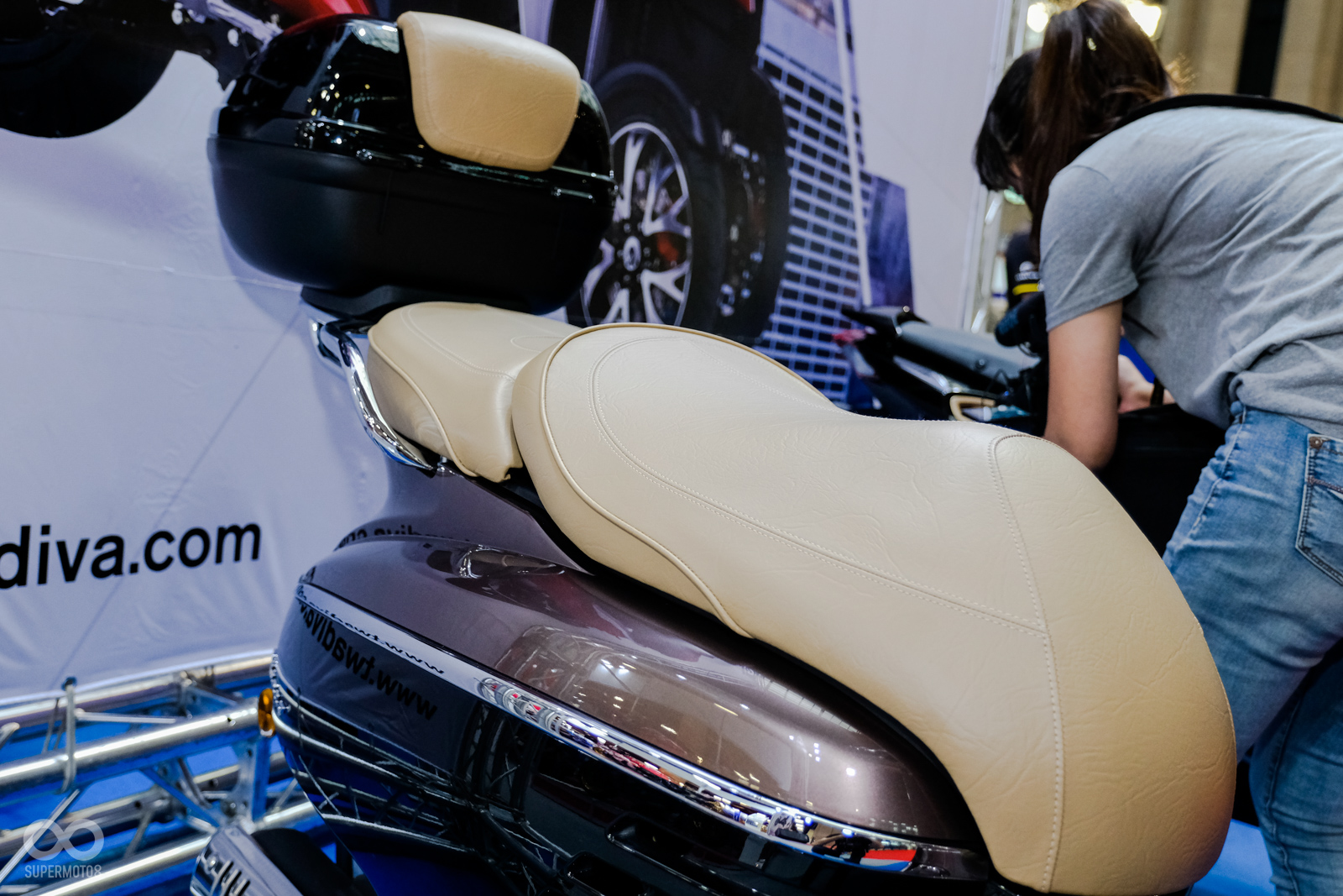 Django全車系皆為分離式坐墊設計,坐墊面積寬闊,不管騎士或是乘客皆可享有良好的舒適性