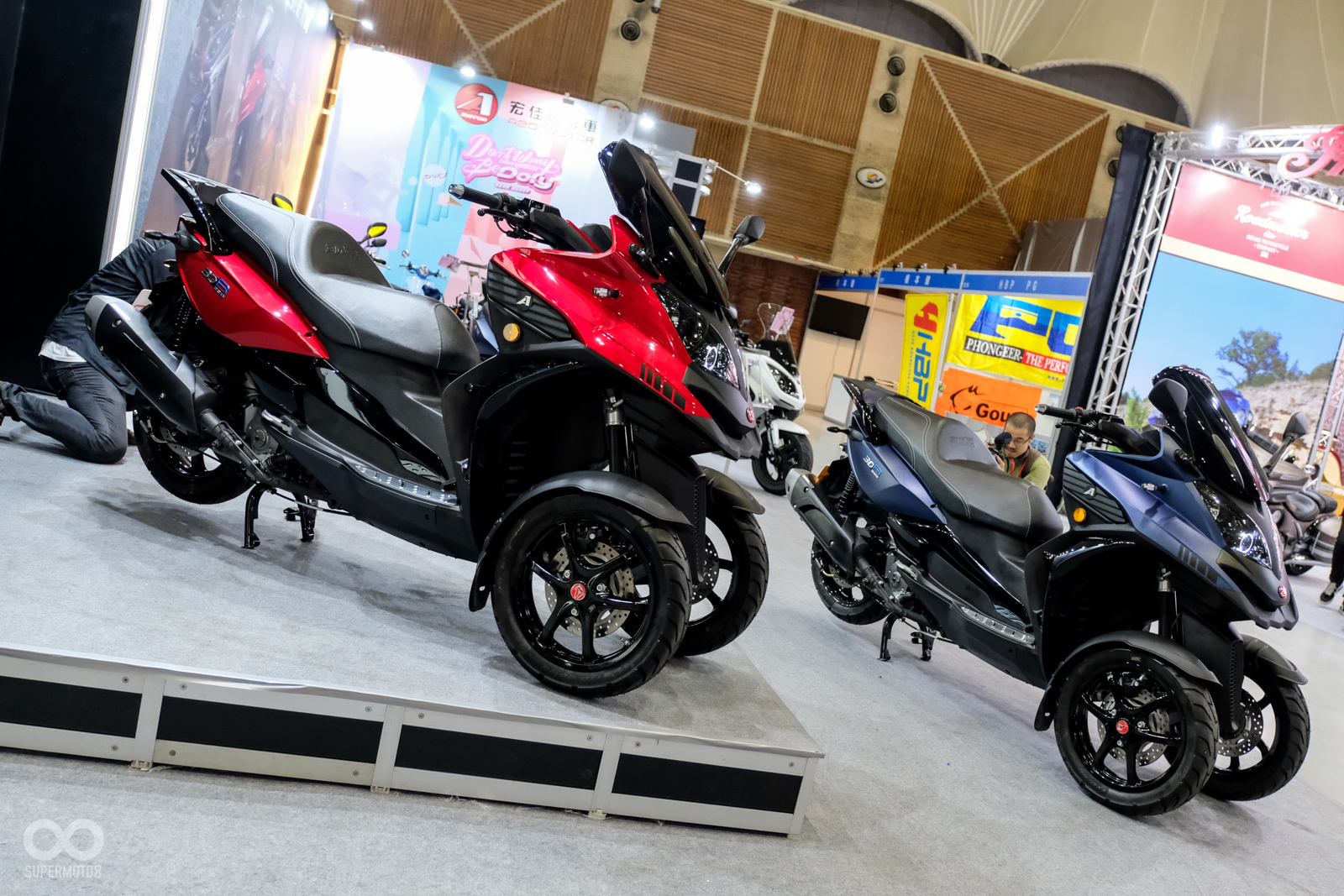 宏佳騰3D-350R本次推出紅、藍兩色