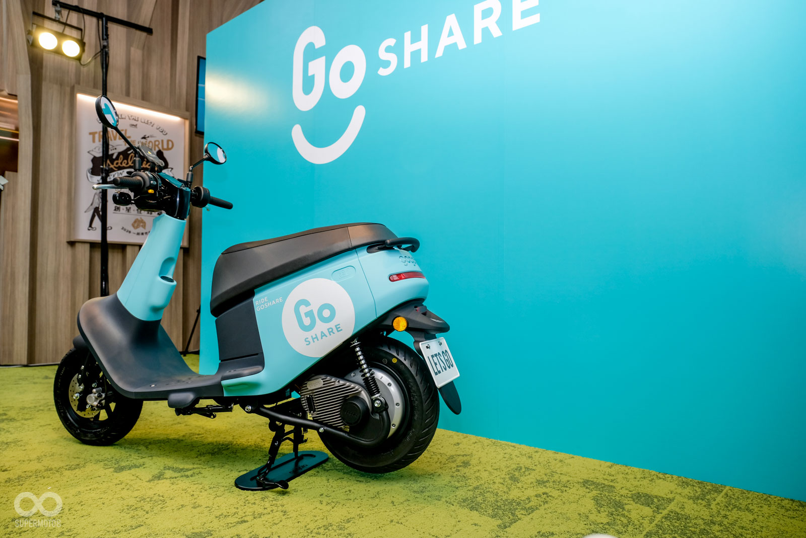 在「脖子後側」GoShare版本的VIVA造型略有不同。經過筆者現場詢問該機構並無特殊功能