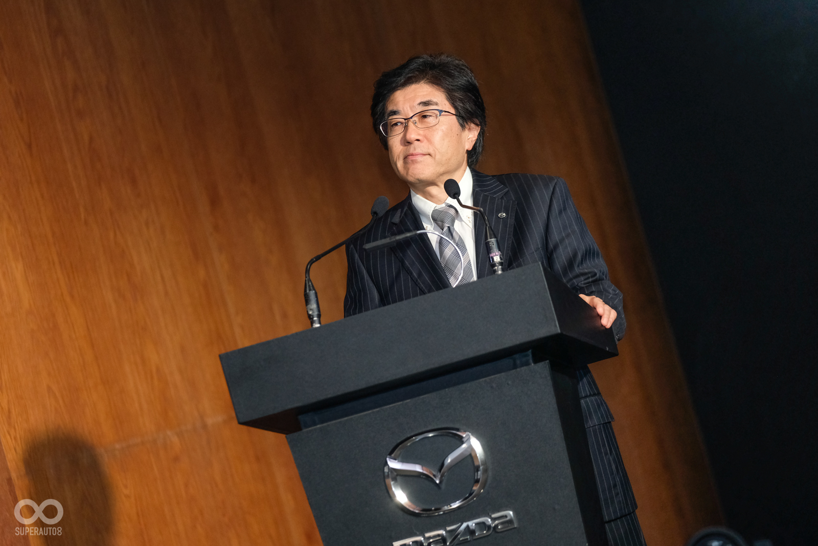 台灣馬自達汽車 總經理 浜本俊輔親自為2019 Mazda CX-3揭幕