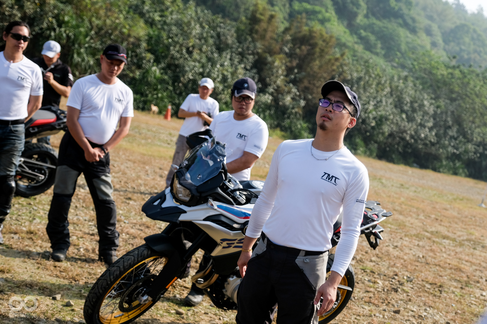 BMW教官在活動開始前,也不斷地強調活動中安全第一的最高原則