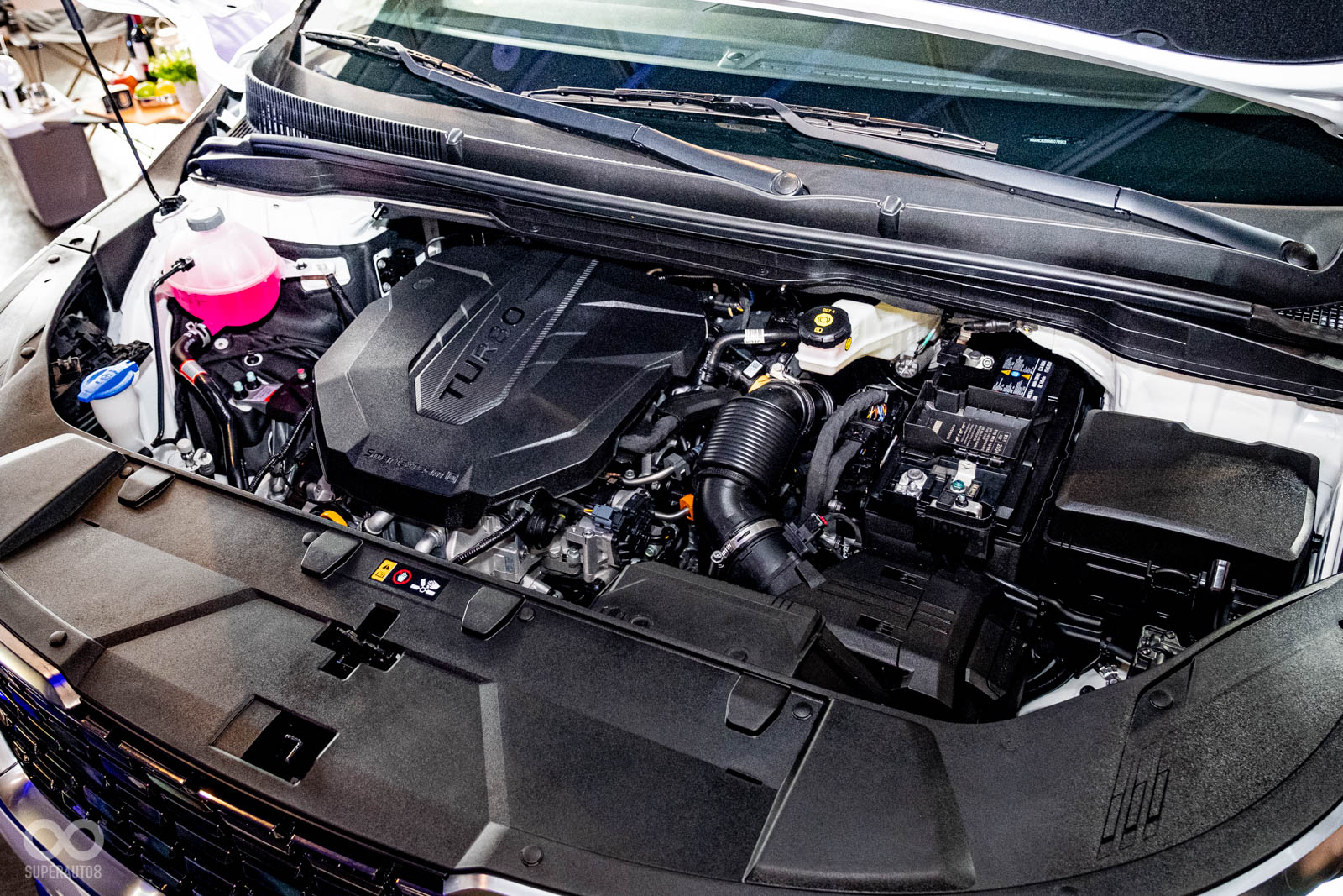 2.2L Smartstream柴油直列4缸引擎,擁有202匹的最大馬力