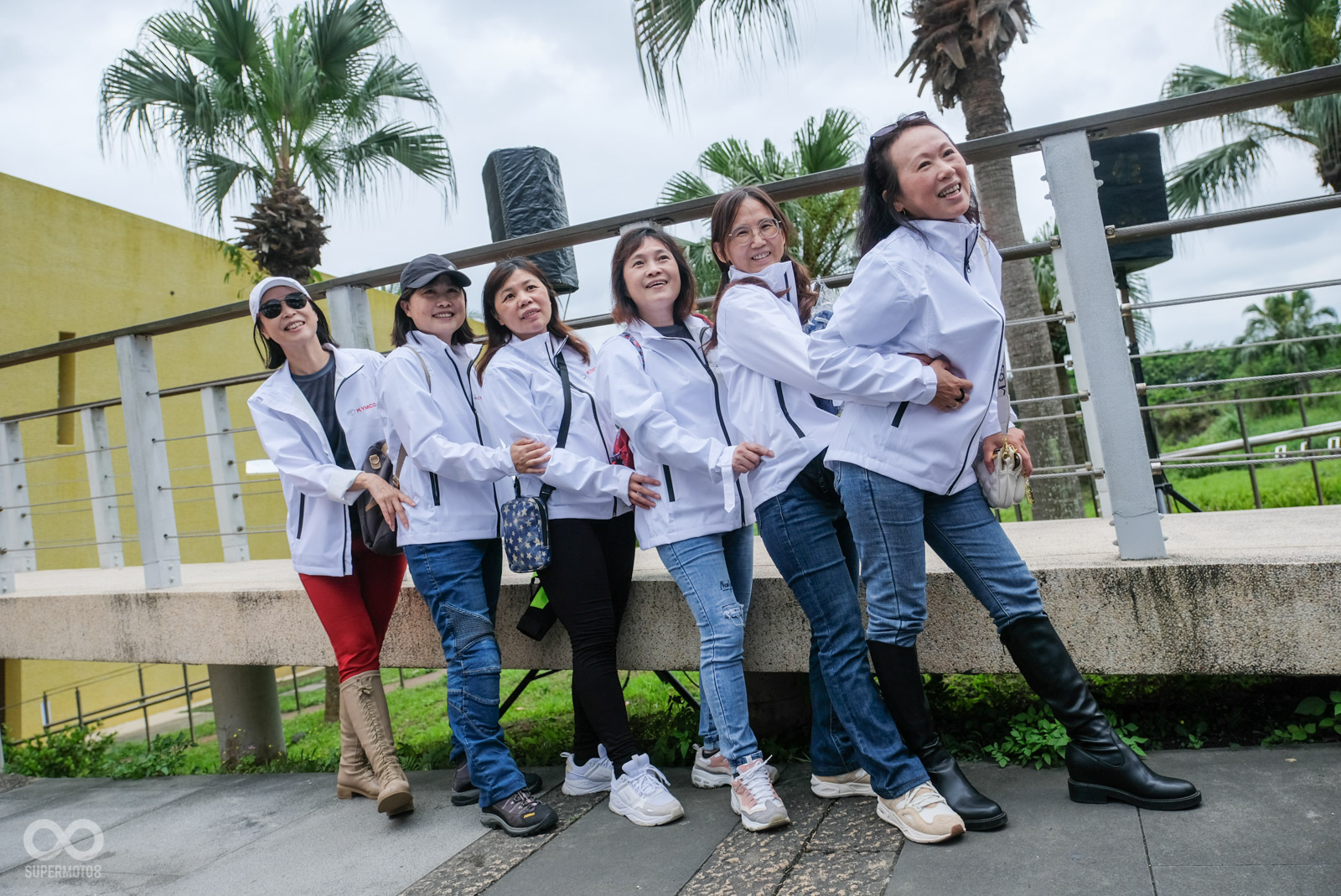 誰說重機活動都是男生專利，現場也有不少女車有參與環島活動
