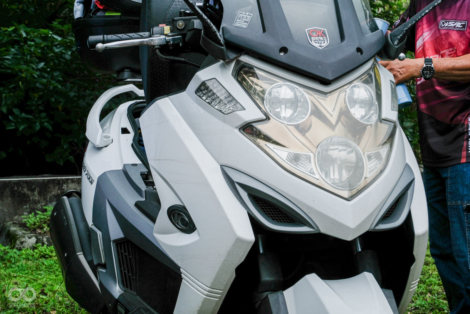 稀有的旗艦車款Myroad 700i，也一同參與環島活動