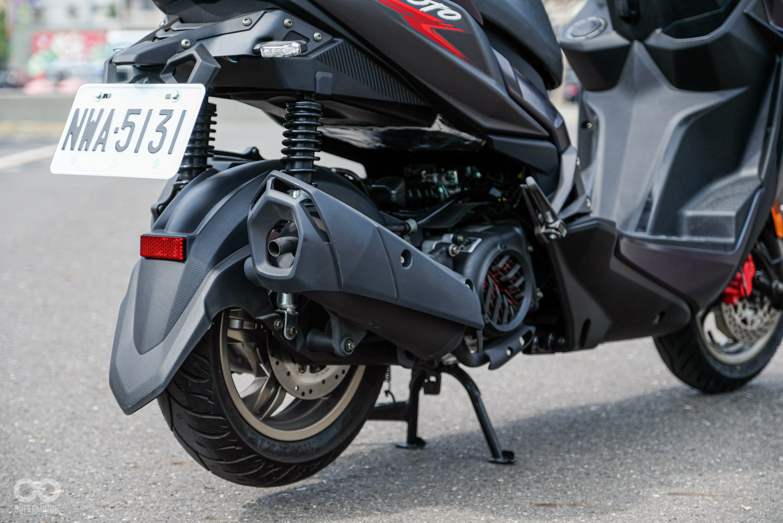 排氣管經過重新設計,聲浪表現優異