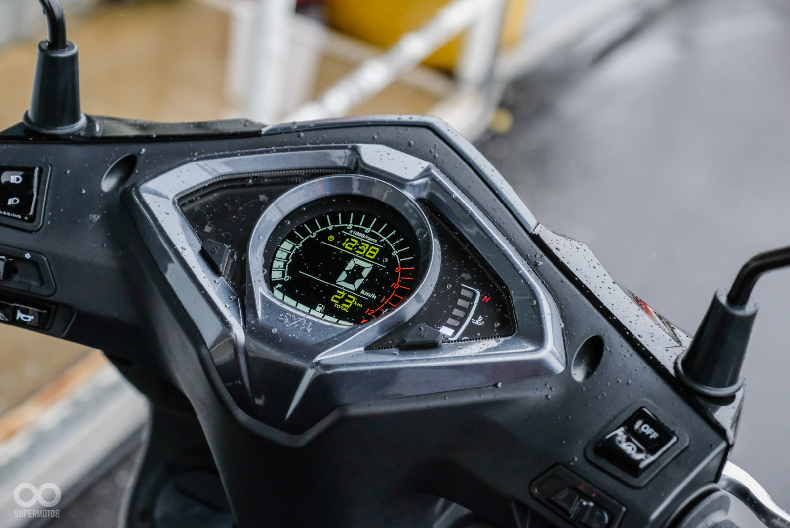 JET SL也搭載上三零科技和全新的儀表