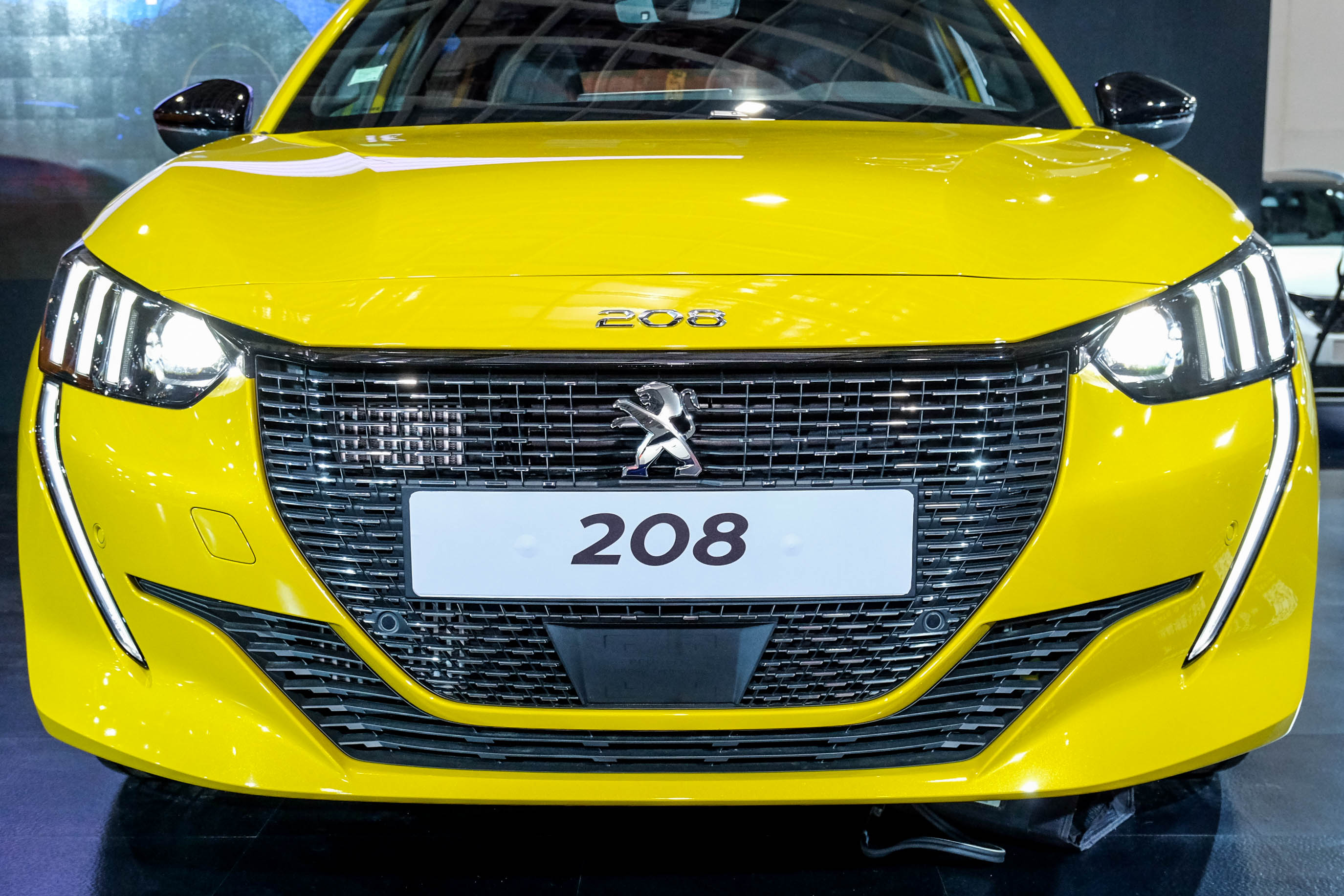 208車頭展現出十足狂野性格