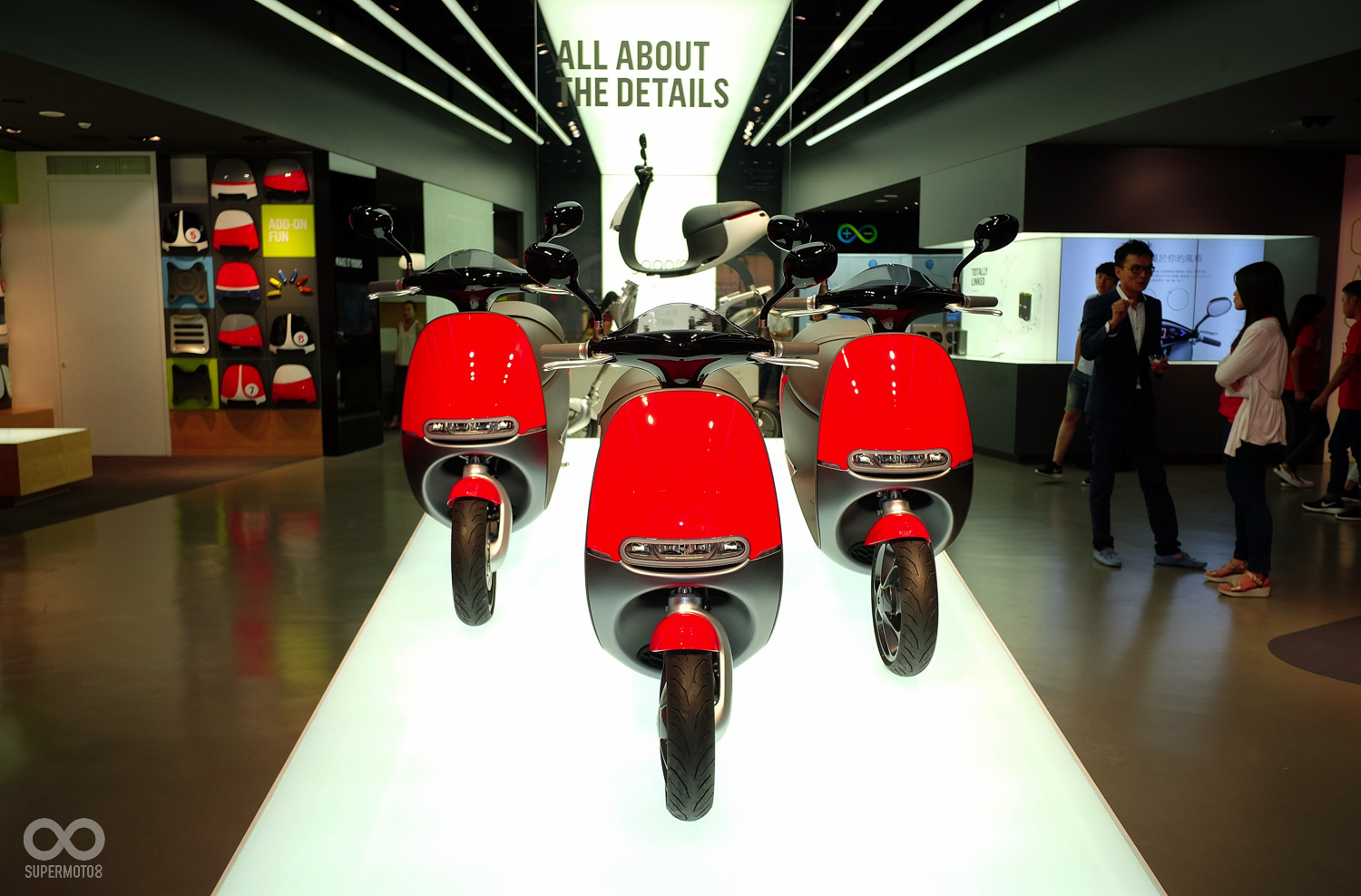Gogoro 紅正式上市，希望在夏季用最搶眼的紅色帶給消費者全新感受