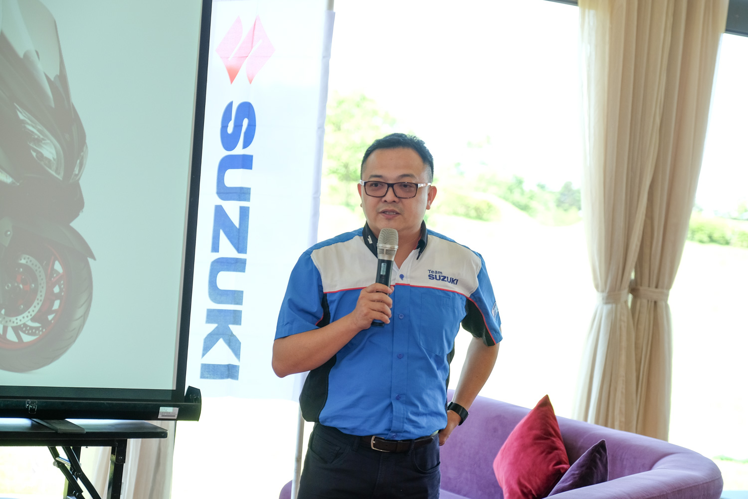 活動在台鈴機車營業部林進賢經理的招呼中拉開序幕