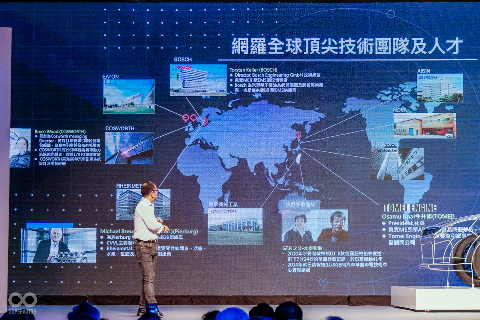 華擎機械全新動力引擎與各國頂尖大廠合作,今日活動中有提到馬力將有300匹