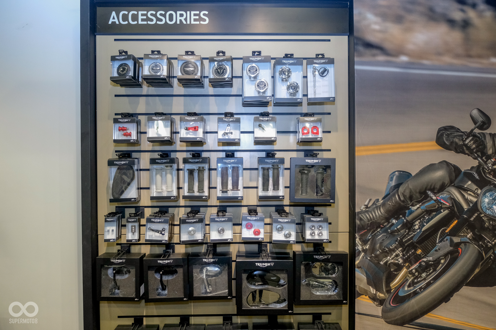 原廠選配配件豐富，車主可以為愛車挑選適合自己的改裝品