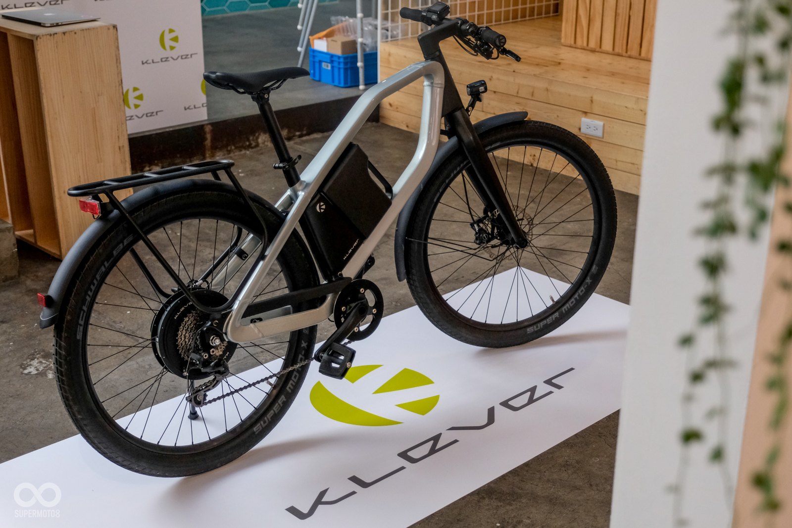 本次活動的主角,KLEVER電動輔助自行車