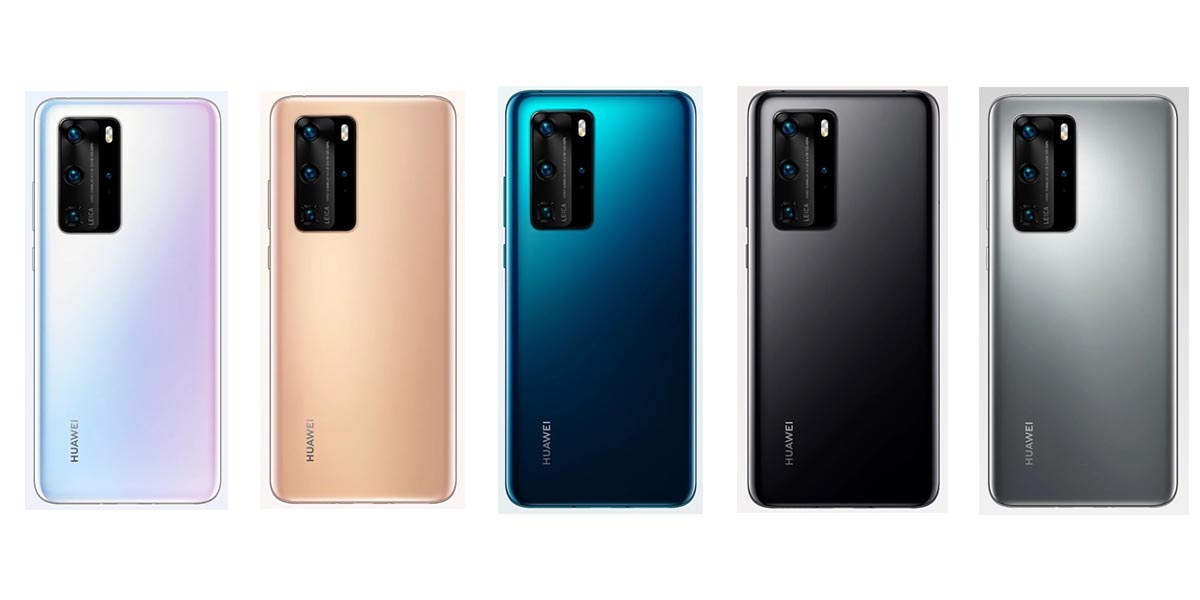 顏色由左至右分別為,冰雪白、金色、深海藍、黑色、銀色