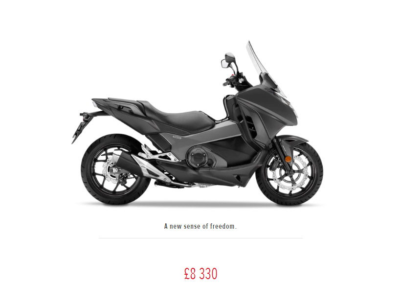 NC750X與INTEGRA在英國價差較台灣來的大上許多