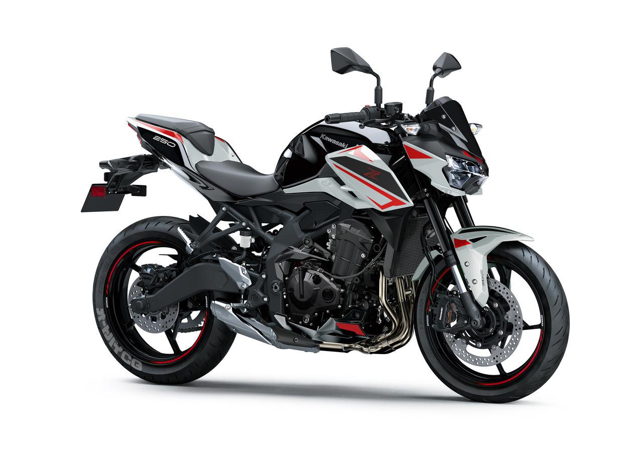 日本媒體使用Z250雙缸街車製作出Z250 FOUR四缸樣式，前面四根閃亮亮的排氣管看起來就霸氣十足