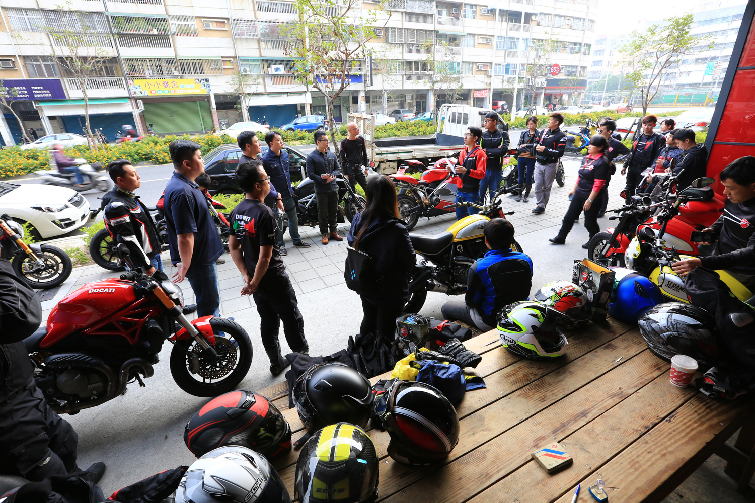 行前騎乘觀念講解,確保行車安全
