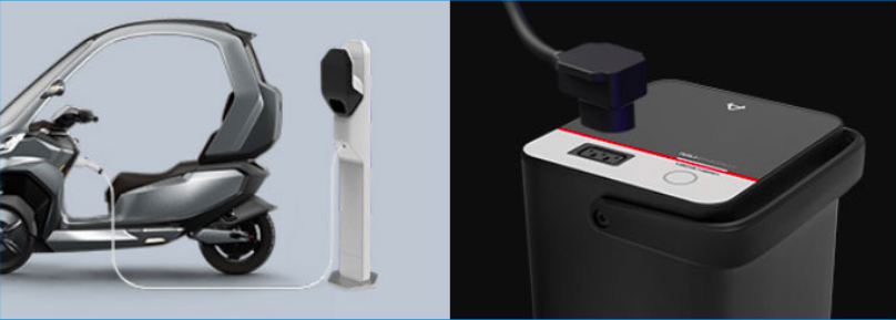 TQi除了一般的家用充電座之外，也將推出智慧充電樁來達成更快速的充電