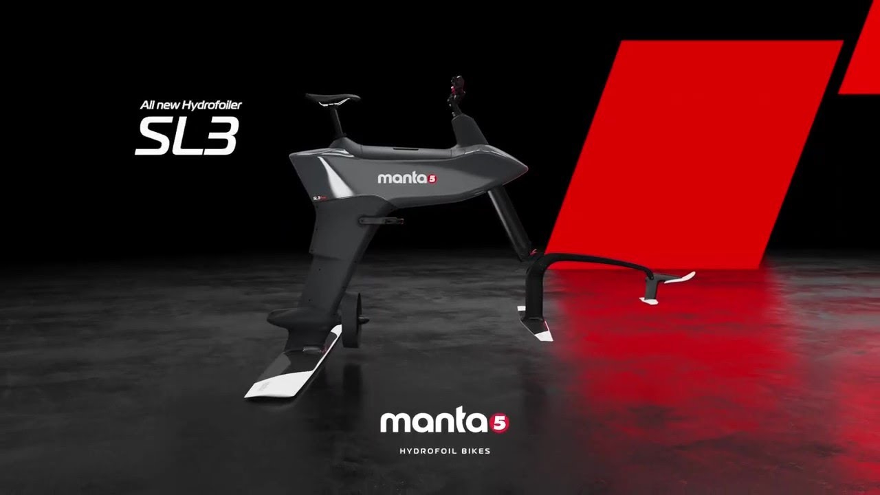 Manta5所推出的Hydrofoiler SL3,是十分有創意的水上設施