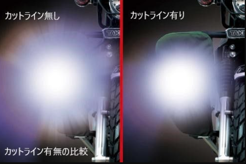 小小一顆霧燈，但他的光線來的更加集中