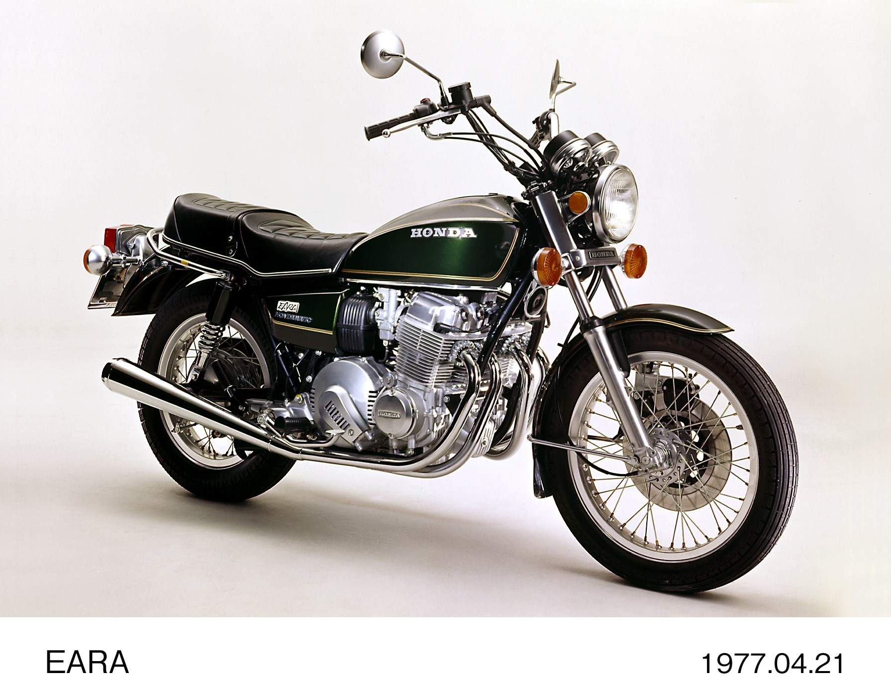 搭載「Hondamatic」半自動變速箱的CB750 EARA